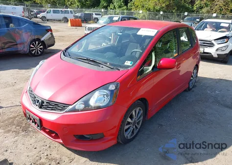 2013 Honda Fit Sport из США, поврежденный, VIN JHMGE8H55DC000691